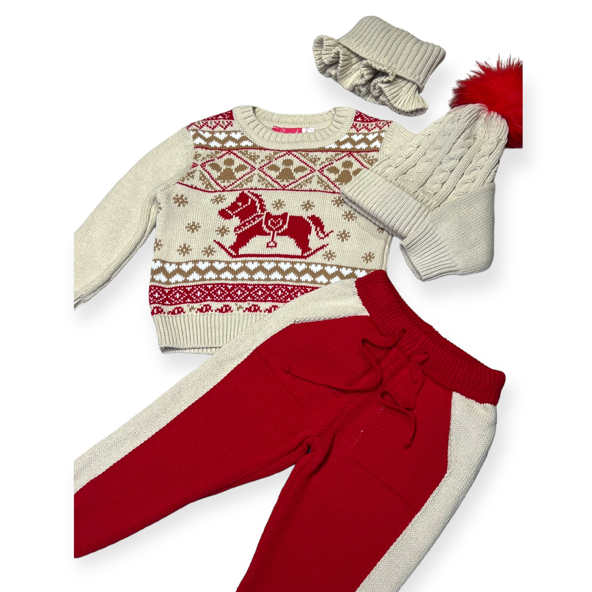 Christmas knitwear set