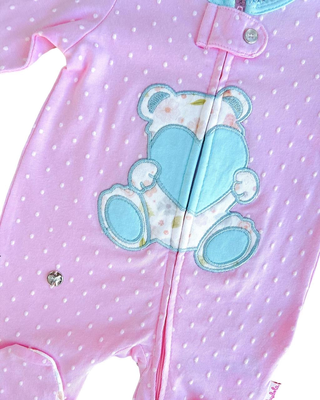 Teddy heart overall