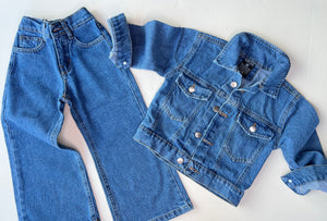 Wide Denim set