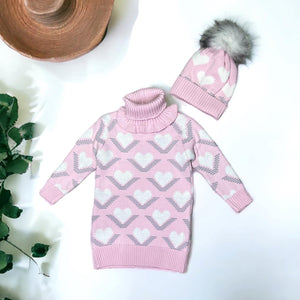 Knit dress set