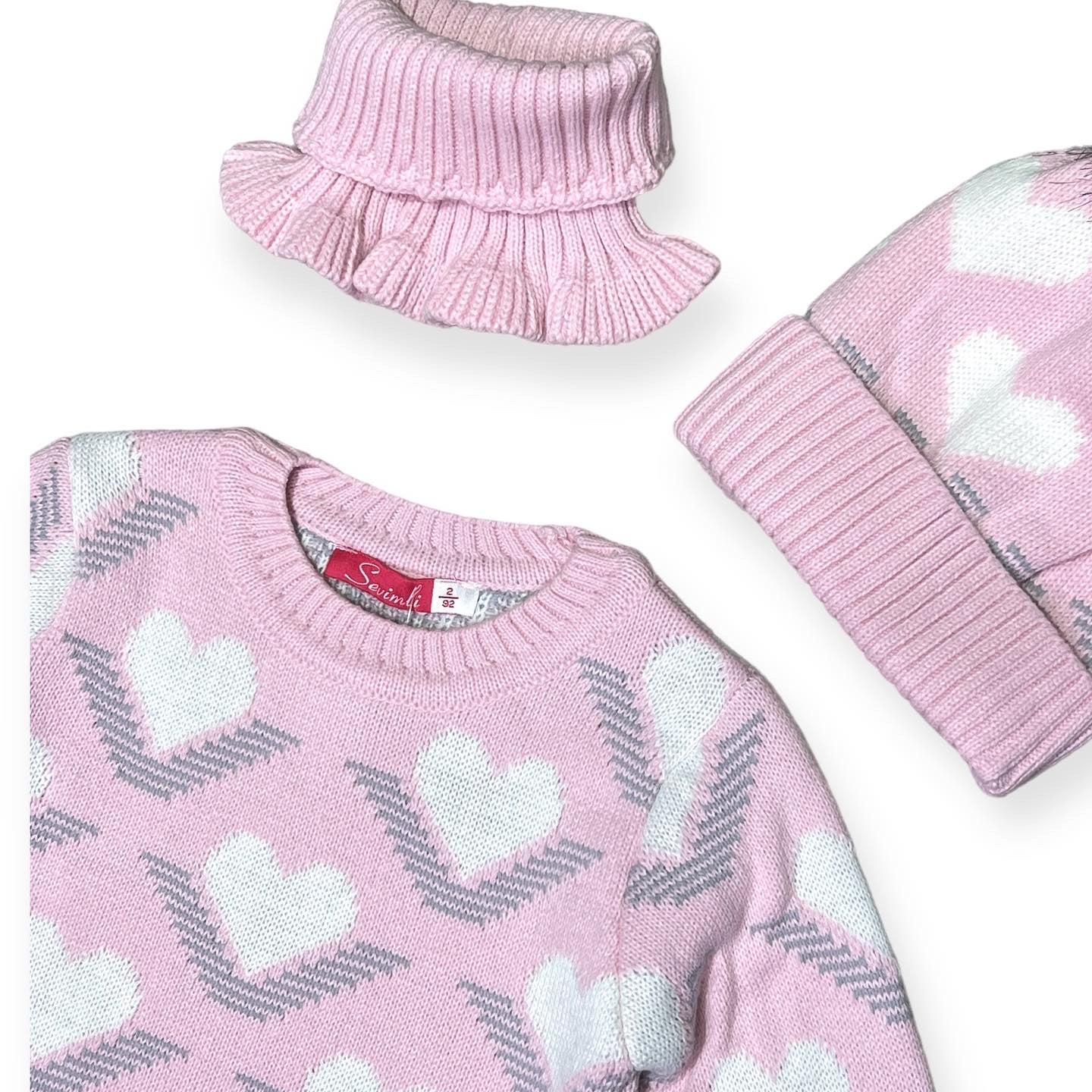 Knit dress set