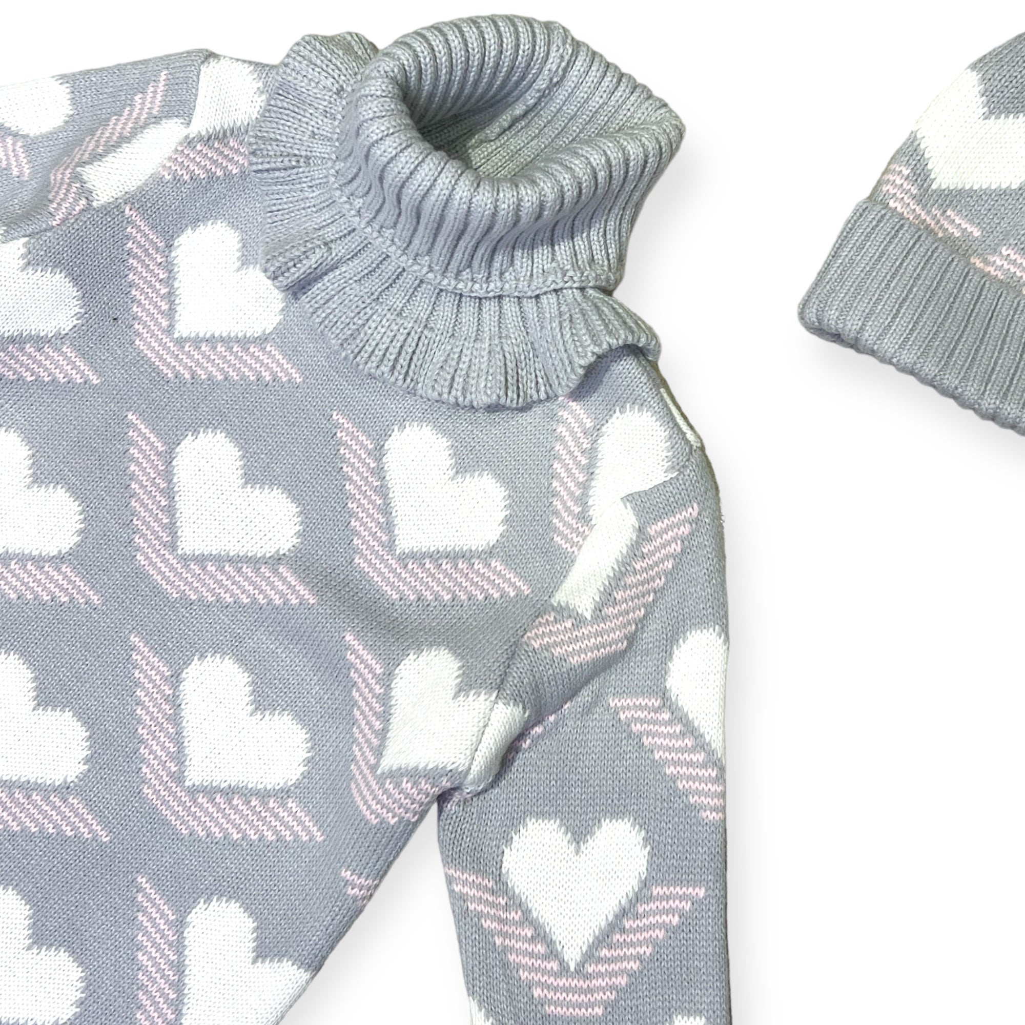 Knit dress set
